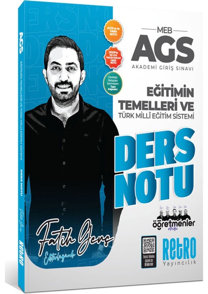 2026 Meb Ags Türk Milli Eğitim Sistemi ve Eğitimin Temelleri Ders Notu Akdemi Giriş Sınavı Retro