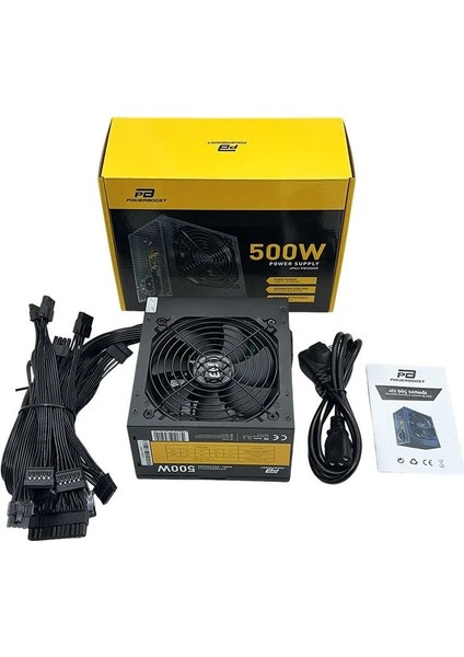 Power Boost PB500AR 500W 12CM Fanlı Power Supply Kutulu fiyatları