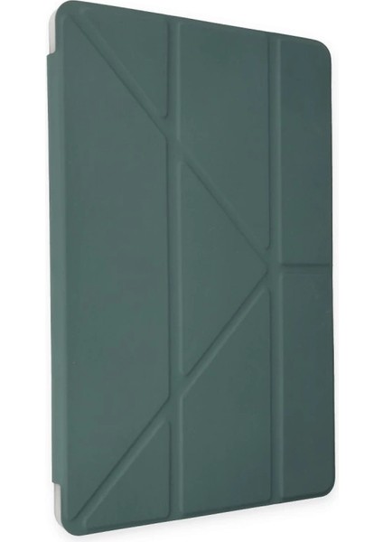 Ipad Air 4 10.9 Kılıf Kalemlikli Mars Tablet Kılıfı - Koyu Yeşil modelleri