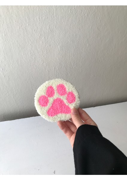 Dekoratif Pembe Pati Punch Bardak Altlığı Sunumluk fiyatları