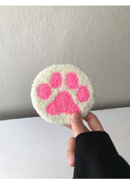 Dekoratif Pembe Pati Punch Bardak Altlığı Sunumluk fırsatları