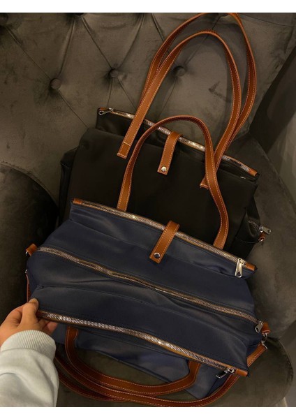 Kadın Omuz Çantası Büyük ve Çok Bölmeli Kullanışlı Su Geçirmez Tarz Çanta modelleri