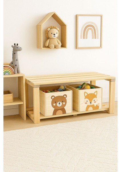 Çok Amaçlı Ahşap Bench