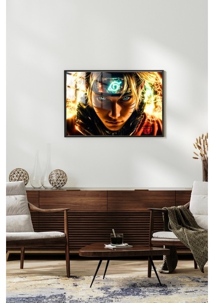 Naruto Anime Çerçeveli Metal Poster Tablo modelleri