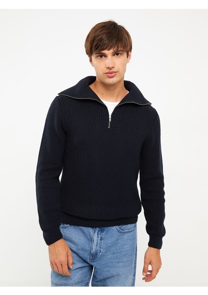 Yeni Sezon Dik Yaka Uzun Kollu Erkek Triko Kazak fiyatları