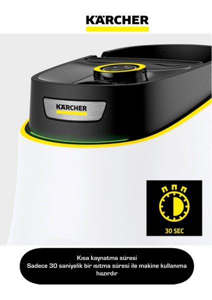 Kärcher Mutfak Banyo ve Sert Zeminler Için Kolay Temizlik Sc 3 Deluxe Buharlı Temizlik Makinesi %99A Kadar Bakteri ve Virüsleri Öldürür modelleri