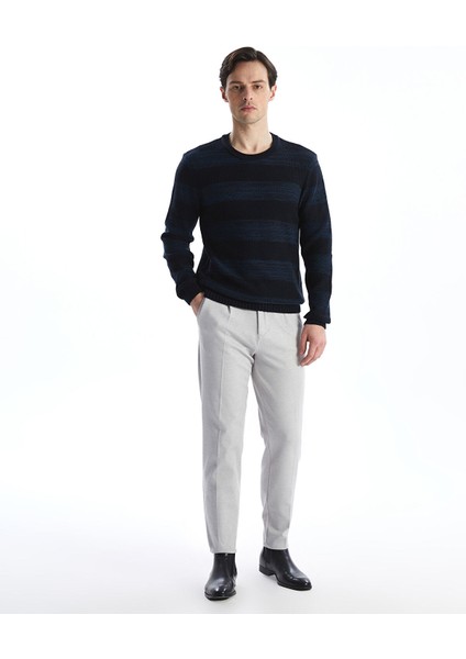 Yeni Sezon Bisiklet Yaka Uzun Kollu Çizgili Erkek Triko Kazak fiyatları