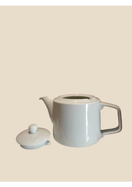 Tisana Porselen Demlik 1500 cc Büyük Boy, Beyaz Renk fırsatları