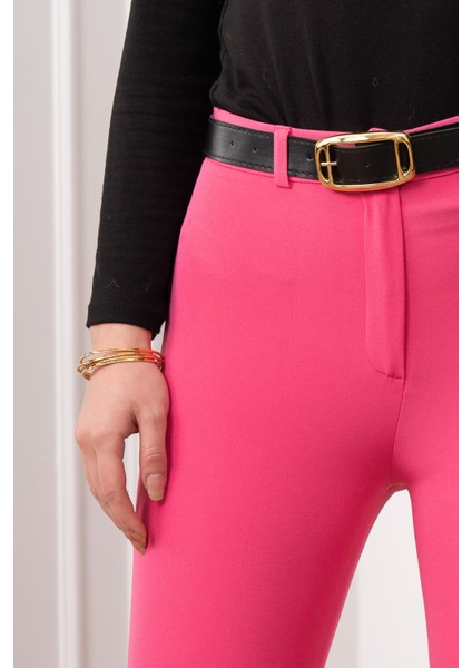 Elitecontour High-Waist Flare Atlas Pantolon fırsatları