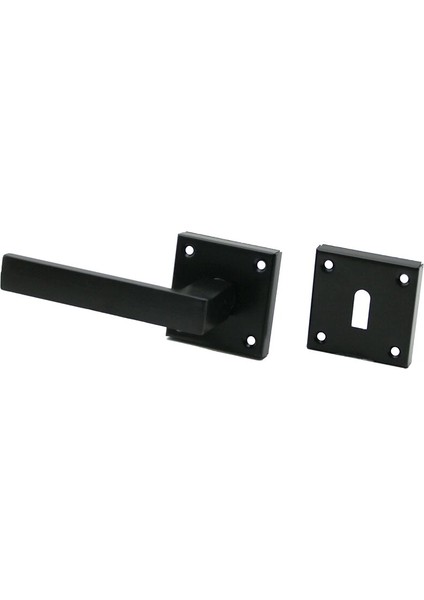 Ieg® 4 Takim Prati̇k Lama Oda Si̇yah Rozetli̇ Kapi Kolu (4887)