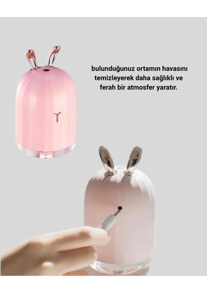 Lvsqvr Sessiz Ultrasonik Hava Nemlendirici – Su Bazlı Buhar Difüzör fırsatları