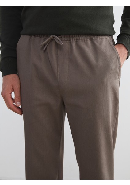 Yeni Sezon Standart Kalıp Gabardin Erkek Pantolon modelleri