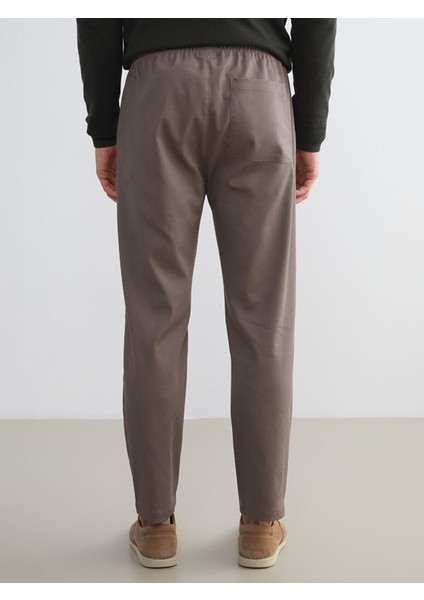 Yeni Sezon Standart Kalıp Gabardin Erkek Pantolon fırsatları