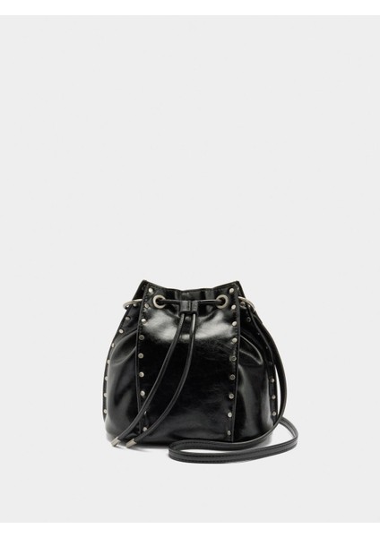 Zımba Detaylı Bucket Çanta fiyatları