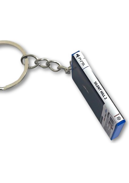 Silent Hill 2 Ps5 Minyatür Oyun Kutusu Anahtarlık modelleri