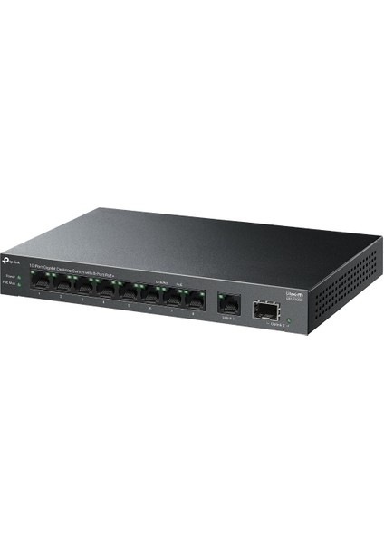 Tp-Lınk LS1210GP 10 Port 10/100/1000 8 Port Poe+ Yonetılemez Desktop Swıtch Metal Kasa modelleri