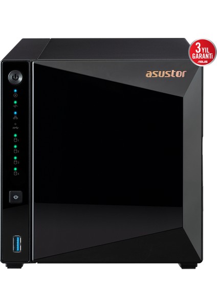 Asustor AS3304T V2 2gb 4 Bay 2.5gb Lan Depolama Ünitesi
