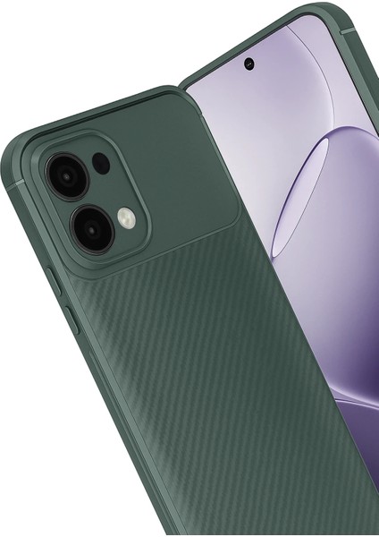 Oppo A6 Pro 4g Kılıf Karbon Görünümlü Silikon Azn-Negro fiyatları