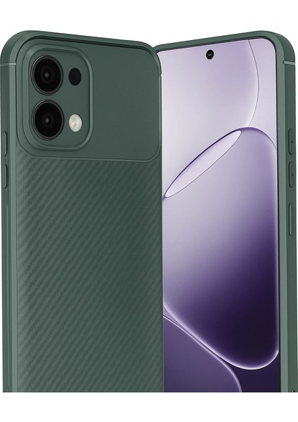 Oppo A6 Pro 4g Kılıf Karbon Görünümlü Silikon Azn-Negro modelleri