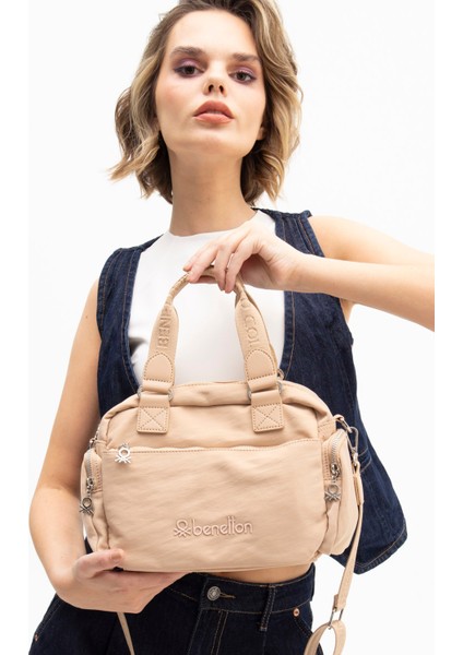 Benetton Kadın Çapraz Çanta Ten BNT1202