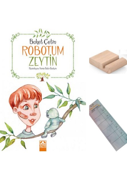 Robotum Zeytin /buket Çetin / 4. Sınıf /9-10 Yaş Hikaye +Tablet Tutucu+Tkip Ayrcı