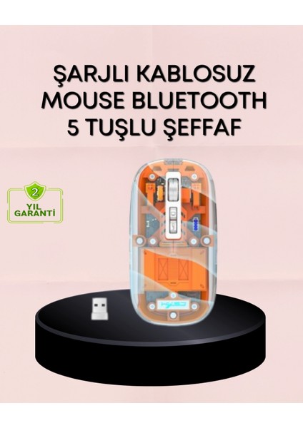 Hafif ve Taşınabilir Fare – 43 Gram, Otomatik Uyku Modlu