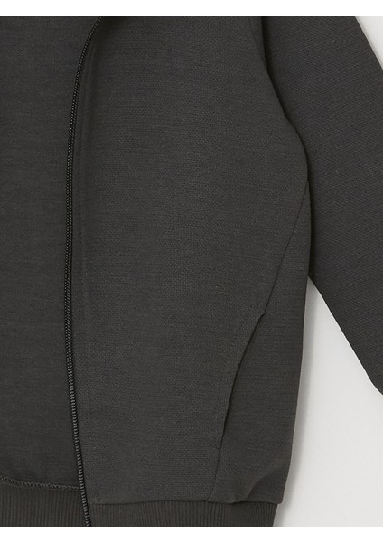 Yeni Sezon Kapüşonlu Erkek Çocuk Fermuarlı Sweatshirt modelleri