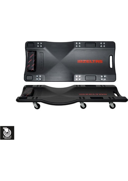 Izeltaş Tekerlekli Tamirci Kızak Küçük Tip 36''