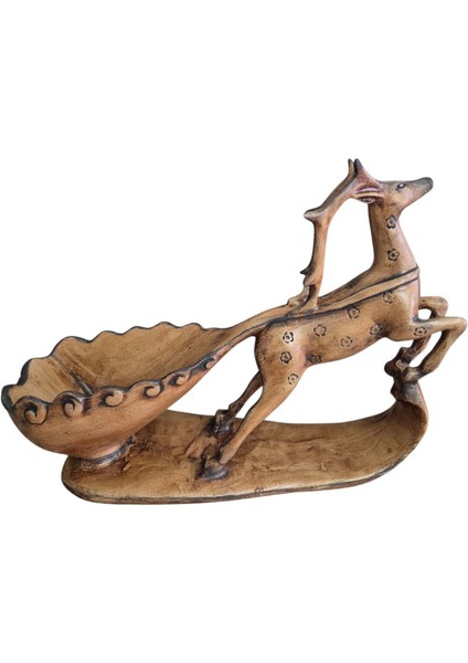 Dekoratif Geyik Şaraplık/biblo fiyatları