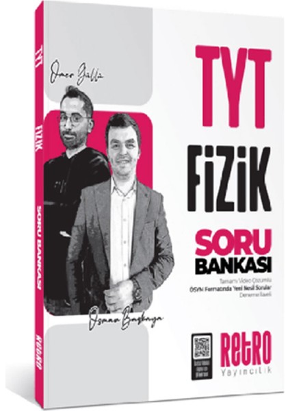 2026 Tyt Fizik Soru Bankası Tamamı Video Çözümlü Retro Yayıncılık