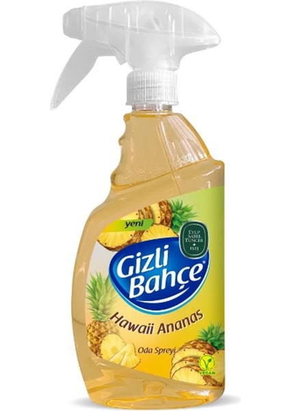 Gizli Bahçe Hawaii Ananas 500ML Pet Sprey