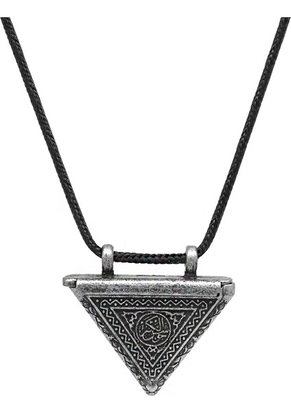 Muska Tasarım Kişiye Özel Içine Hatıra Ürünler Konulabilir Zarif Ip Zincirli Metal Kadın Kolye