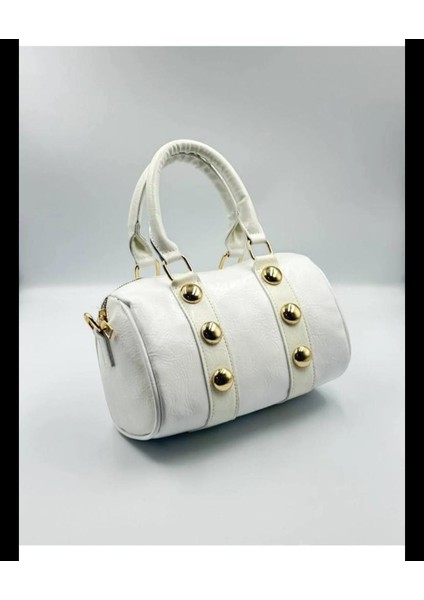 Yeni Sezon Zımbalı Silindir Lüx Çanta