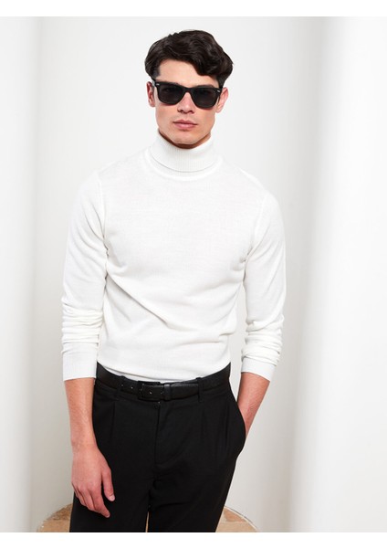 Yeni Sezon Balıkçı Yaka Uzun Kollu Erkek Triko Kazak modelleri