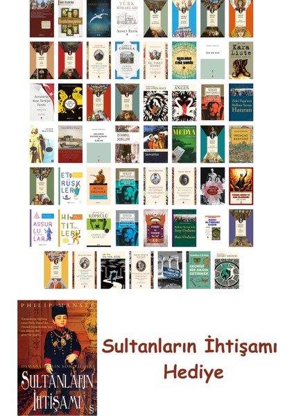 55 Kitaplık Tarih Seti + Sultanların Ihtişamı
