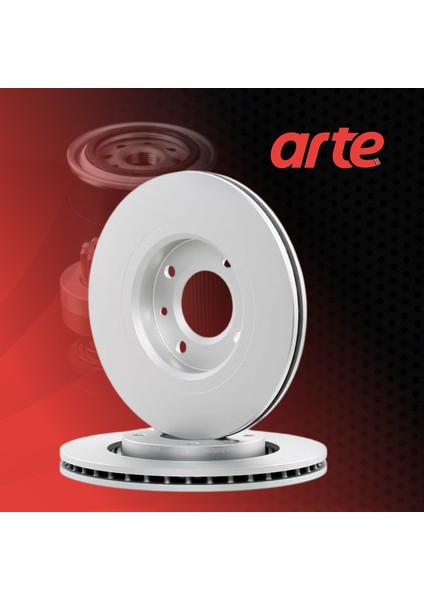 Peugeot 301 (2012–2024) Uyumlu | Ön Fren Disk Takımı | Içten Havalandırmalı | 2 Adet | %100 Orijinal modelleri