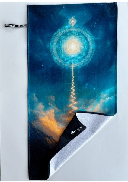 Mikrofiber, Fitness Spor Havlusu 50X90 Yoga, Pilates, Reformer, Pamuklu Özel Tasarım- Uyanış modelleri