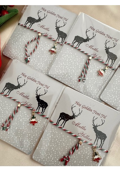 Yeni Yıl Temalı Ayarlanabilir Bileklik – Sevdiklerinize Özel Hediye modelleri