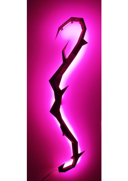 Knight Online Iron Bow 3D Model Ledli Dekoratif Figür