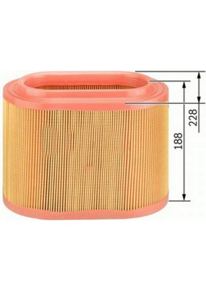 Mtxdpn Hava Filtresi H1 2.5d-2.5td-2.5crdi 97- - Starex 2.5td-2.5tci 97-