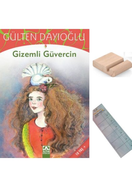 Gizem*li Güvercin / Gülten Dayıoğlu / 5. ve 6. Sınıf / 10-12 Yaş Hikaye+Tablet Tutucu+Takip Ayracı