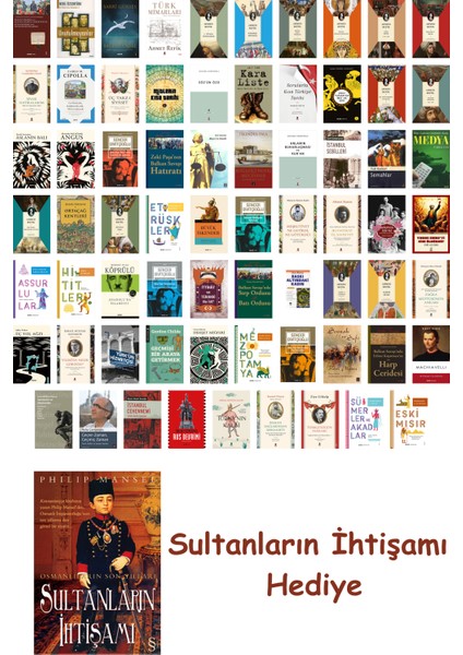 69 Kitaplık Tarih Seti + Sultanların Ihtişamı