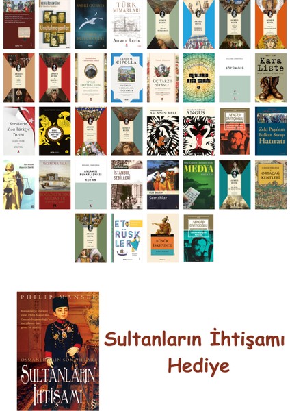 36 Kitaplık Tarih Seti + Sultanların Ihtişamı