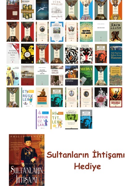 44 Kitaplık Tarih Seti + Sultanların Ihtişamı