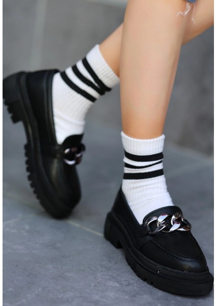 Nrtmsa Biga Siyah Cilt Ayakkabı (Numara: 37)