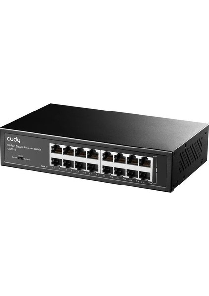 Cudy GS1016 16 Port 10/100/1000 Yonetılemez Rack Mount Swıtch Metal Kasa fiyatları