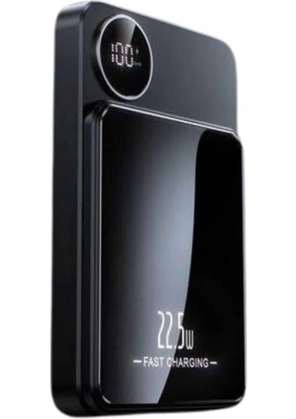 Magsafe Powerbank 10.000 Mah 22.5 Watt Hızlı Şarj Göstergeli Kablosuz Taşınabilir Şarj fırsatları