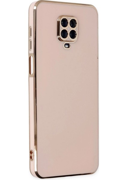 Xiaomi Redmi Note 9 Pro Kılıf Volet Silikon - Pembe