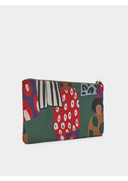 Desenli Teknik Kumaş Çok Amaçlı Çanta modelleri