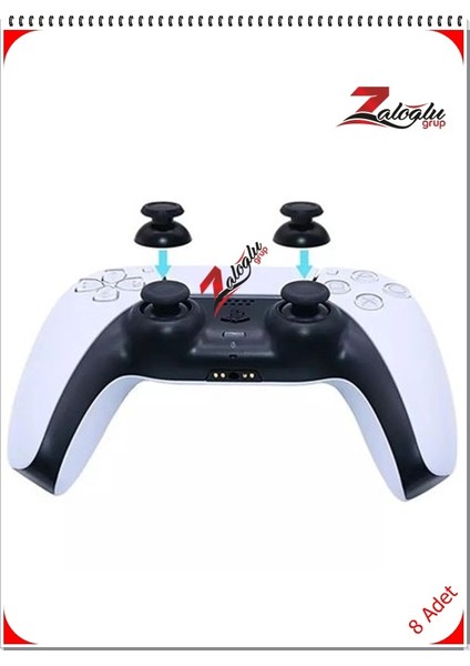 Playstation 5 Analog Topuz 1.sınıf 1.kalite Update Versiyon Mükemmel Uyum ( 8 Adet )